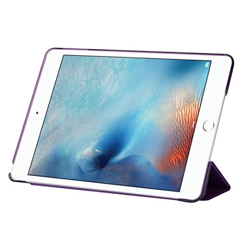 For Apple iPad 4/3/2 (Older generations) Smart case Magnetic Stand cover with Wake/Sleep (Purple) - Image 3