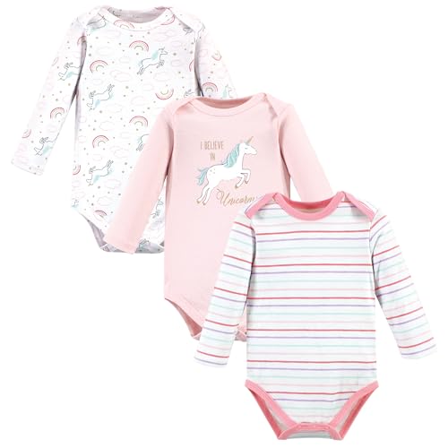 Image of Luvable Friends Hudson Baby Bodysuits 3pk