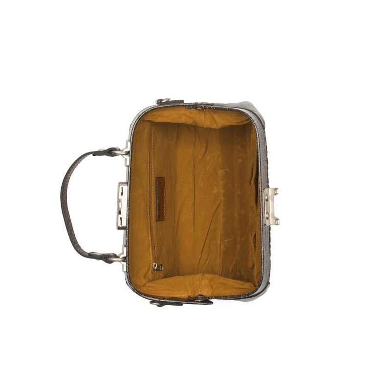 Image of Patricia Nash Gracchi Satchel Leather Handbag Purse
