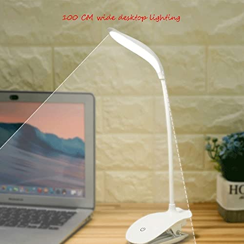 Lampe de bureau LED en silicone exquis tactile à 3 modes