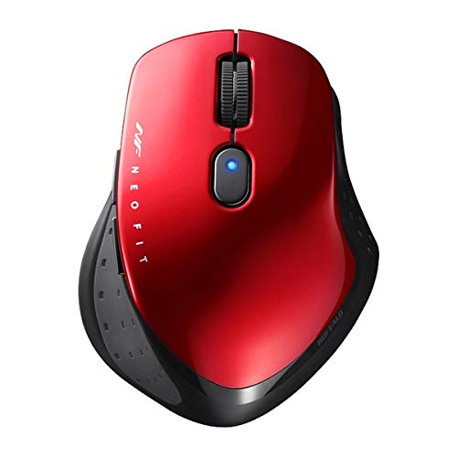 Amazon.co.jp: バッファロー BSMBW510MRD 無線 BlueLED 5ボタン