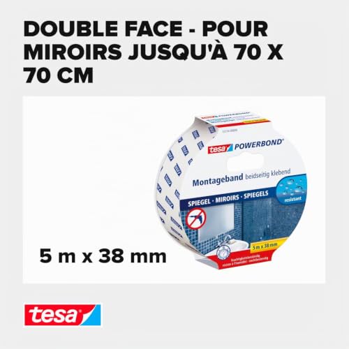 Adhésif double face de montage Powerbond pour miroir - vue 4