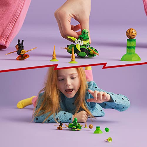 Image of LEGO NINJAGO Lloyd's Dragon Power Spinjitzu Spin 71779 Building Toy Set (56 Pcs),Multicolor