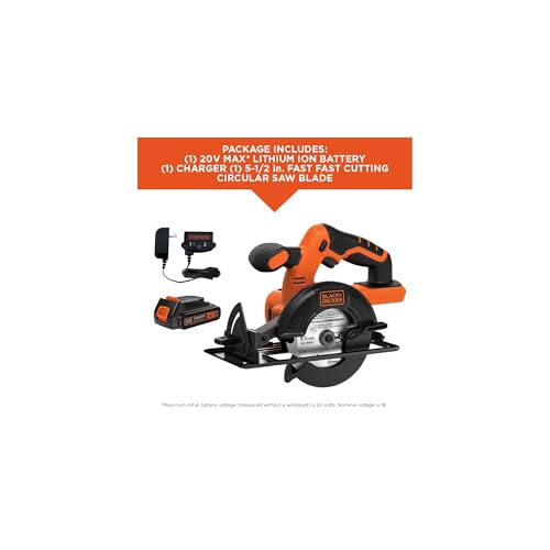 BLACK+DECKER 20V 5-1/2