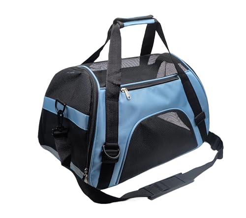 Tecageaon Pet Carrier - Airline Approved, Blue
