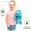 14 Blue Monster, Hand Puppet