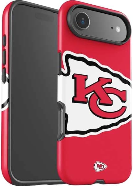 Skinit Impact Phone Case Compatible with iPhone 17 Air - Officially Licensed NFL Kansas City Chiefs Large Logo Design
