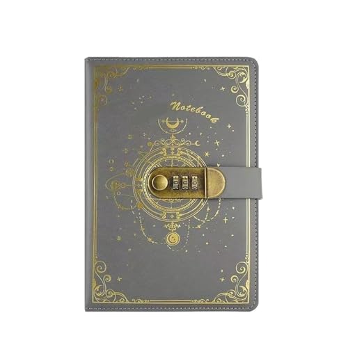 Carnet de notes A5 vintage à cadenas pour sécuriser vos écrits