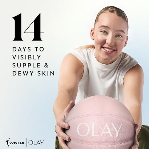 Olay Body Wash for Women, WNBA, Intensely Hydrating, Hyaluronic Acid Serum, Hydration On/Off Court, Improves Moisture Barrier, Vitamin B3 Complex, All Skin Types, Victory Vibes Vanilla Scent, 20 fl oz - image 6