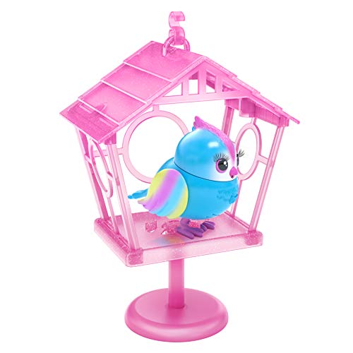 Little Live Pets Bird and Bird House - Rainbow Tweets, Multicolor (26102)