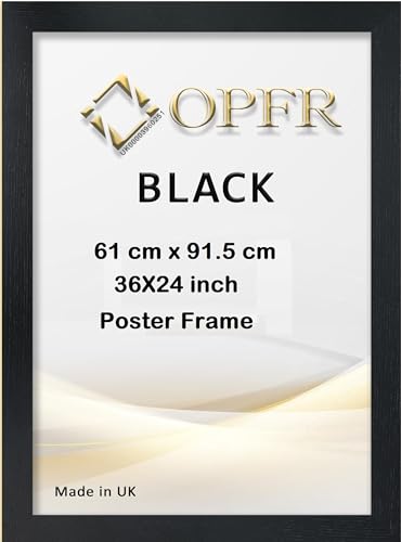 61 cm x 91.5 cm Black Maxi Poster Frame(36x24)