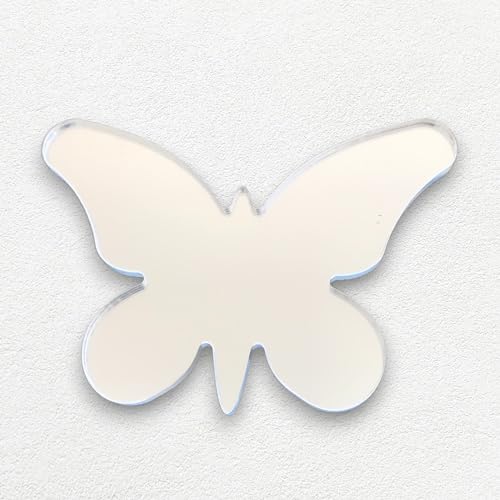  Super Cool Creations Specchi a Forma di Farfalla con Ali Lunghe, 20 x 14 cm