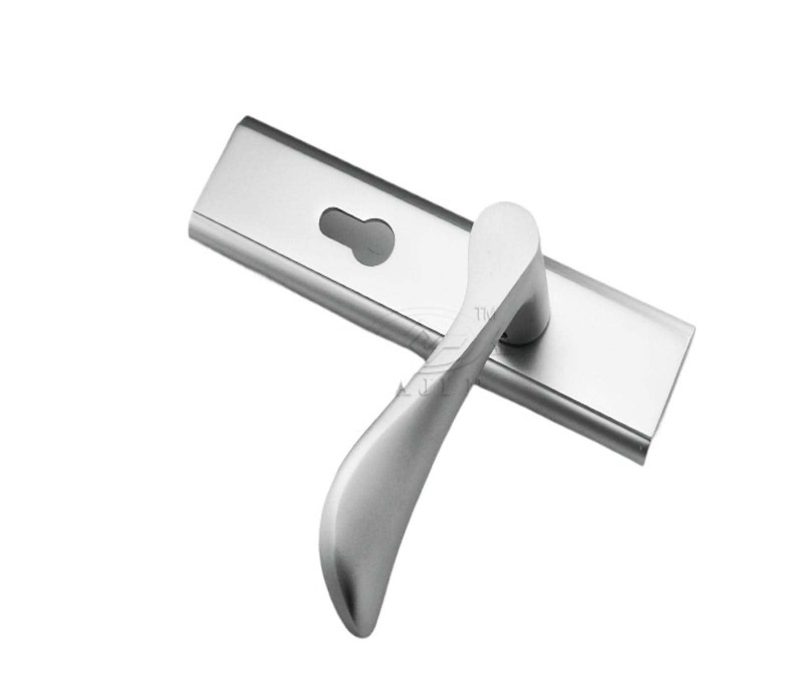 Black Space Aluminum Magnetic Silent Mechanical Door Lock Bedroom