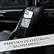 Funalix Autositz Seiten Organizer,2 Stück Faltbare Autositz Organizer Seite, Multifunktionaler Seitentaschen,Geeignet für alle Fahrzeuge, um Gegenstände Bequem zu Platzieren(Schwarz)