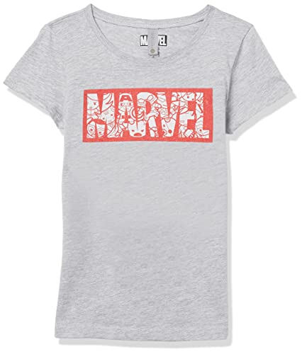 T-shirt Marvel fille look Kawaii pour l'école et le sport en taille S