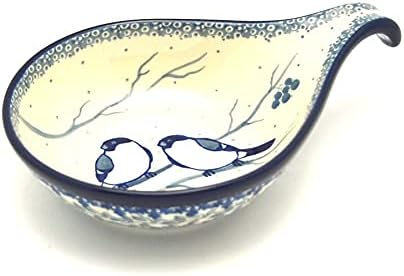 Polish Pottery Spoon/Ladle Rest - Unikat Signature - U4830