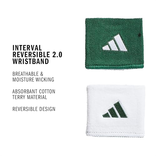 Image of adidas Interval Reversible Wristband