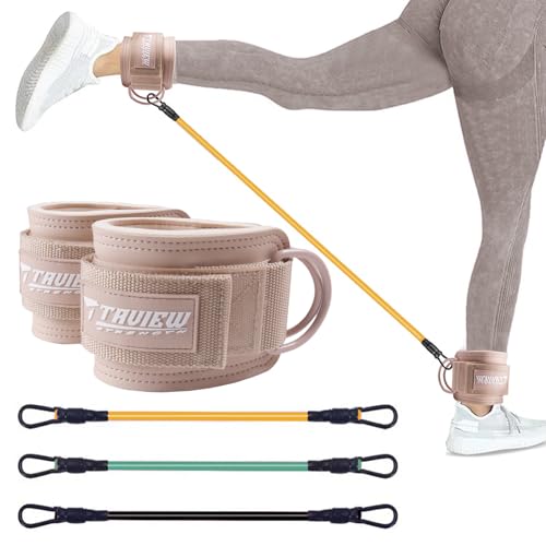 Bande de résistance à la cheville pour jambes lors du hip fitness