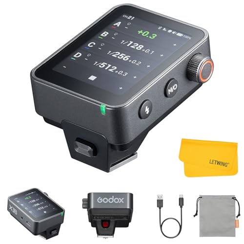 GODOX X3 Pro O X3Pro-O TTL Wireless Flash Trigger for Olympus, 2.4G Wireless Flash Transmitter, Support Touchscreen & Bluetooth & APP Control, Built-in Lithium Battery, Fast Charging, Pro Performance
