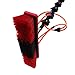 Water Fed Brush with Telescopic Pole, 65.62ft Hose, 210° Rotating Head for Professional Cleaning of Solar Panels, Windows, Cars, Roofs