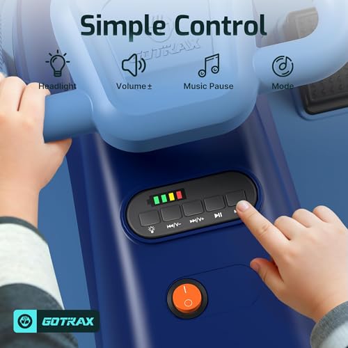 Image of Gotrax Electric Wiggle Car for Kids 3-8, 12V Battery for 120Min w /Bluetooth