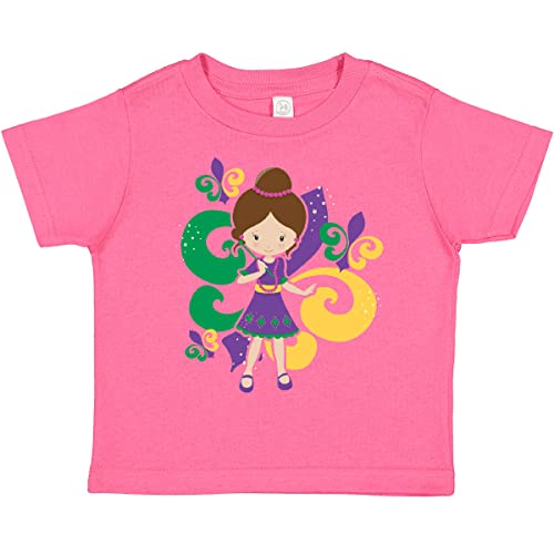 inktastic Mardi Gras Girl Toddler T-Shirt