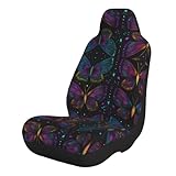 KSANNNS Funda protectora para asiento de coche con estampado de mariposas, funda protectora para asiento delantero de General Motors