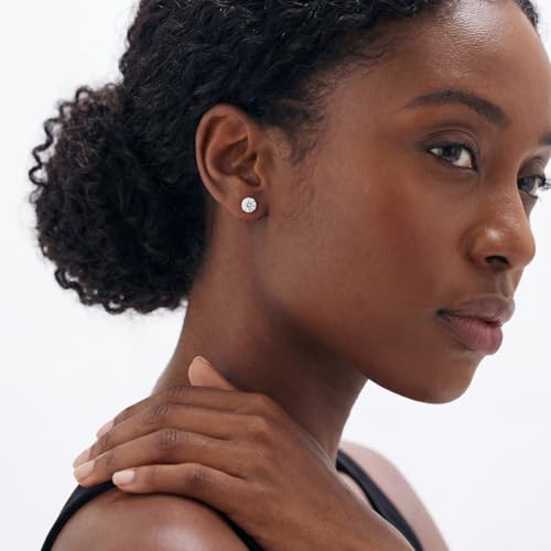 Image of Privosa - Lab Grown Diamond Stud Earrings in 14K Gold