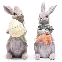 Easter Gray Rabbit 2pcs