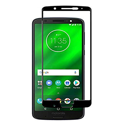 Image of Tempered Glass Screen Protector Compatible for MOTO G6S PLUS (Except Edge to Edge) and Free Complete Easy Installation kit