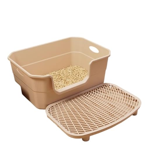 猫用スロープ 猫砂漏れステップ 猫砂取りボック トイレ用 フィルター機能付き 小型老猫 ペット品 リビングルームアクセサリー ス ねこ 猫 おしゃれ 設置 足場 階段 足腰の負担も軽減 猫のトイレ環境改善 (特大,ピンク)