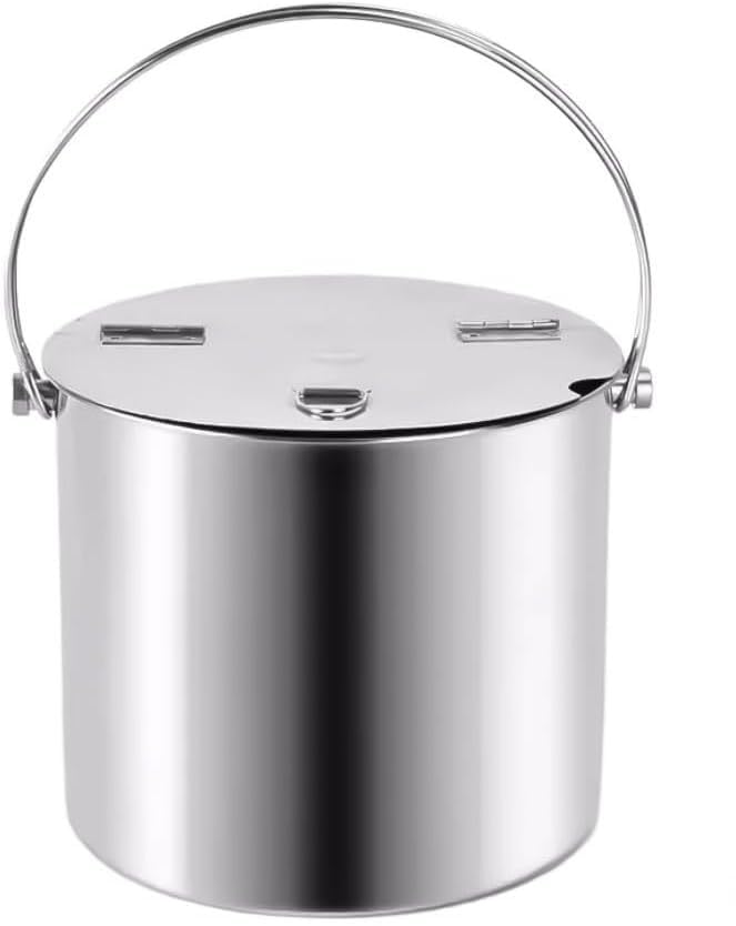 Seau à bière et cocktails pour fête et bar intérieur en inox durable