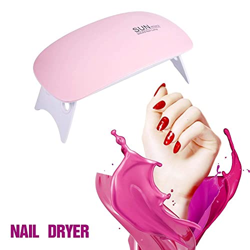 UTRUST Mini USB UV Sun Dryer Gel Nail Polish Art Curing LED Lamp 6W Portable Manicure Tool Multi - Image 6
