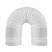 Tubi per Condizionatori Asciugatrici E Cappe Aspiranti, 150 cm di Diametro Tubo di scarico Climatizzatore Portatile, Lunghezza 1,5m Tubo di Ventilazione Climatizzazione