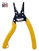 IDEAL Electrical 45-418 Premium Reflex T Stripper - 6-14 AWG solid, 8-16 AWG stranded, Wire Stripper, Plier Nose, Textured Grips