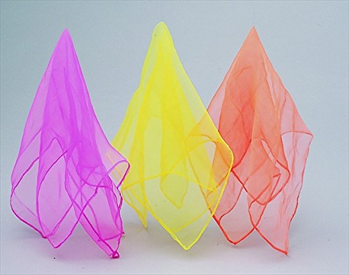 1004604 17 x 17 in Juggling Scarves, Set of 12
