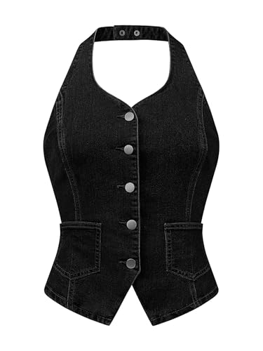 Gilet en jean décontracté pour rompre avec la monotonie des vestes classiques