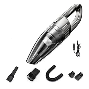 Handstofzuiger, Draadloze High-Power Snellaadtechnologie, Nat En Droog Autostofzuiger, USB-Opladen, Geschikt Voor Auto…