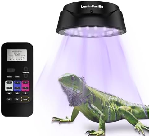 REPTI ZOO G9 Reptile Heat Lamp Bulb & Reptile Light — side view showing full product dimensions
