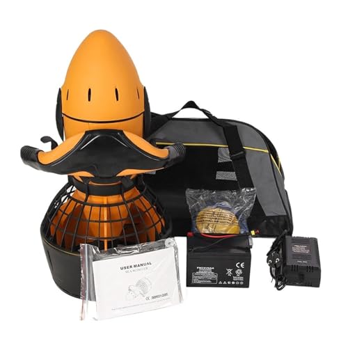 Miniatura 4 de Tieoaxft Patinete De Hélice For Deportes Acuáticos, Patinete Submarino De Hélice For Buceo, Moto Acuática, Patinete Marino De 300 W