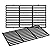 Grill Parts 17.5" 7637 Grill Grates for Weber Spirit e210, Grill Grates for Weber Spirit E-210 E-215 E-220 S-210 S-215 Spirit II E-210 II E-220 44010001 46110001 64815 67022
