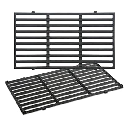 Grill Parts 17.5" 7637 Grill Grates for Weber Spirit e210, Grill Grates for Weber Spirit E-210 E-215 E-220 S-210 S-215 Spirit II E-210 II E-220 44010001 46110001 64815 67022