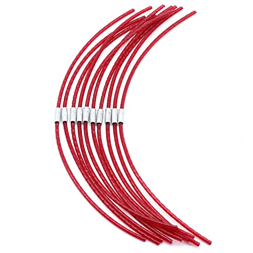 SWNKDG Lot de 10 fils de tondeuse compatibles avec les coupe-bordures Bosch ART 26 Combitrimm (30 cm × 3,5 mm, F016800181 Cover