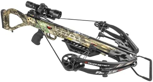 Killer Instinct Fierce 405 Crossbow Package. The Fierce 405 is The Best Crossbow for Hunting Whether Your A Seasoned Veteran Or Training Your Kids for Their First Time Out.