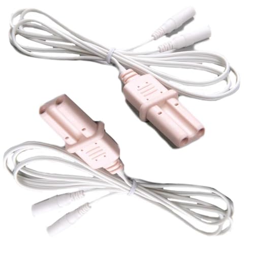 Image of WNL Products XFT-PC-2Pack Replacement Connector Cables for WNL AED Trainer - New Wires for WL120ES10 or WL220ES05 Practi-Trainers - Infant 2 Pack of Cables