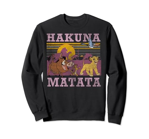 Sweat Lion King Hakuna Matata pour revivre la magie de l'enfance
