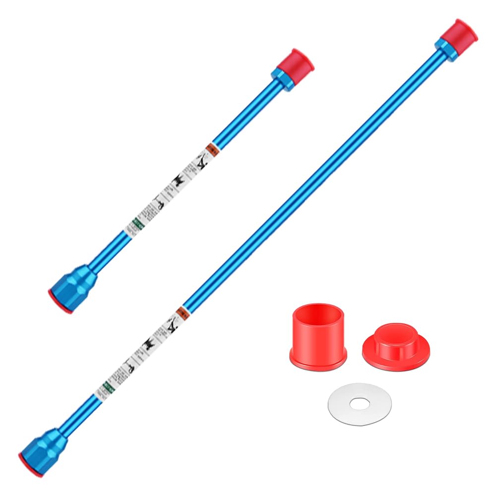 2Piece Set of Extension Poles,Airless Spray Gun Tip Extensions Gun