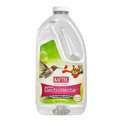 Kaytee Hummingbird ElectroNectar Wild Bird Food, Ready to Use, 64 Ounces