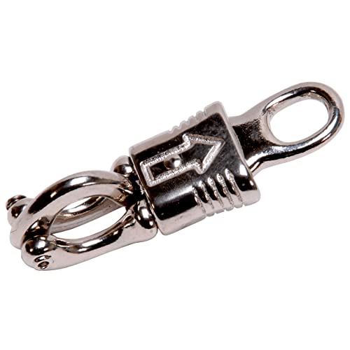 Jeffers Panic Snap, Round Eye, Nickel-Plated, 3-7/8" L #TOP2