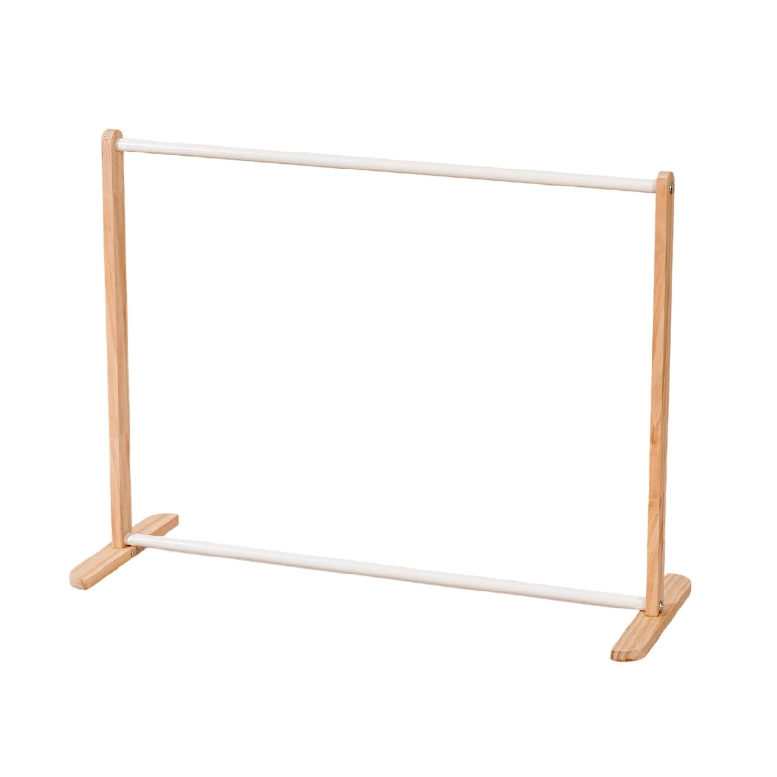 MagiDeal Appendiabiti Bambini Stand Cameretta Bambini Appendiabiti Portabiti per Bambini in Legno Robusto Poco Ingombro Adatto per Cameretta Negozio Esposizione Organizzazione Casa, 61 47cm
